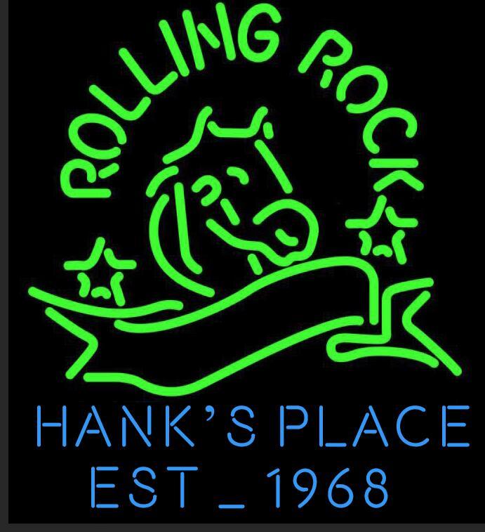 Custom Rolling Rock Hank's Place Est_1968 Neon Sign Tube Neon Light