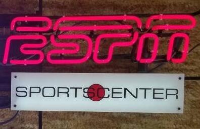 Custom ESPN Sports Center Neon Sign Tube Neon Light