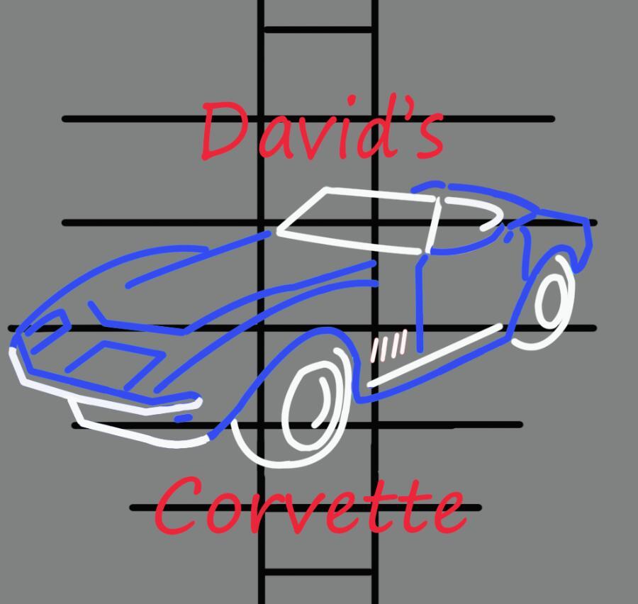 Custom Custom Corvette Neon Sign Real Tube Neon Light