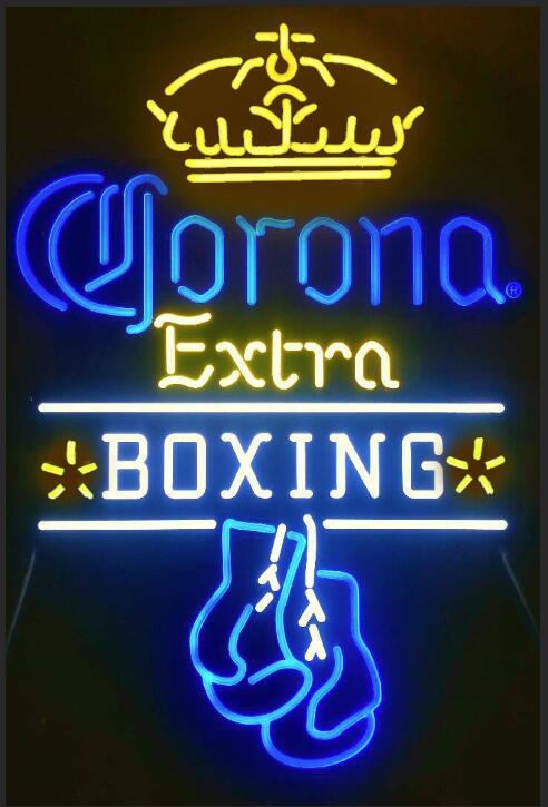 Custom Corona Extra Boxing Neon Sign Real Neon Light