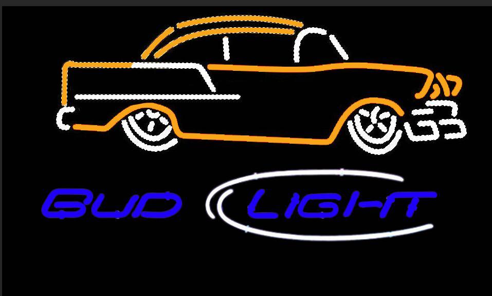 Custom Bud Light 55 Chvy Neon Sign Tube Neon Light
