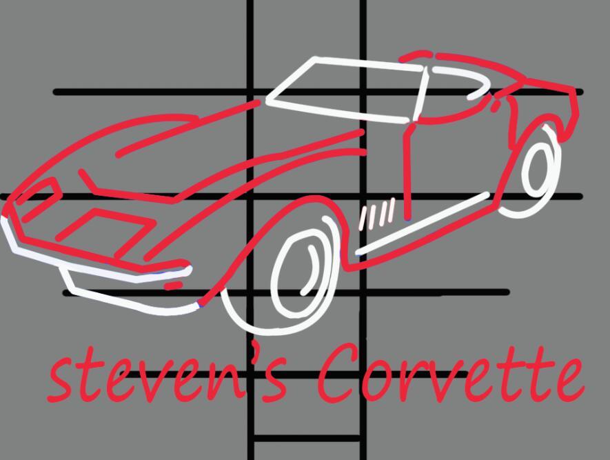 Custom Custom Corvette Neon Sign Real Tube Neon Light