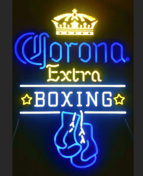 Custom Corona Extra Boxing Neon Sign Real Neon Light