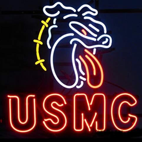 Custom USMC United States Marine Corps Neon Sign Real Neon Light