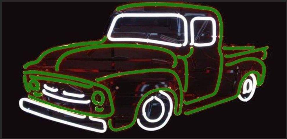 Custom Custom Auto Car Neon Sign Real Tube Neon Light