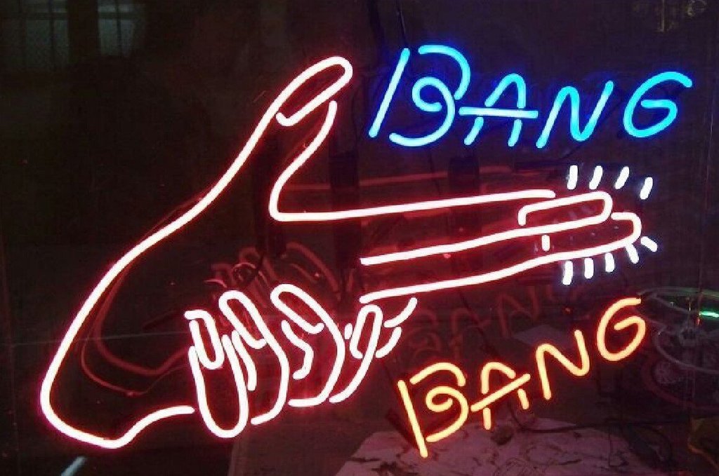 Custom Bang Bang Neon Sign Real Neon Light