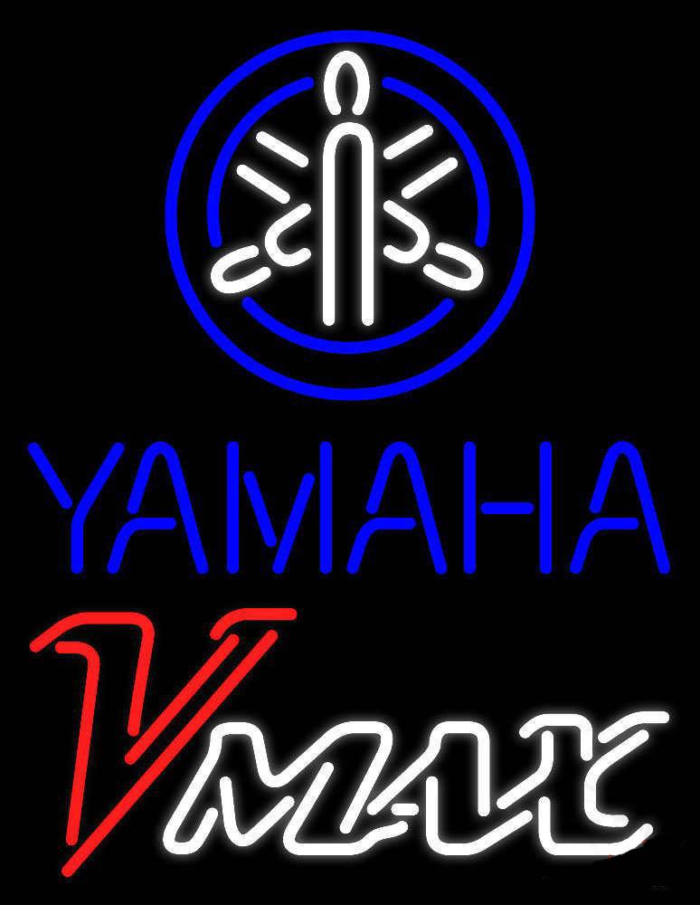 Custom Yamaha V MAX Neon Sign Real Neon Light