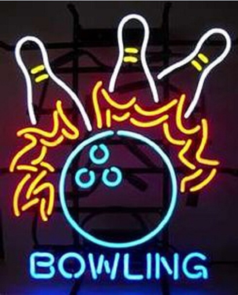 Custom Bowling Leagues Neon Sign