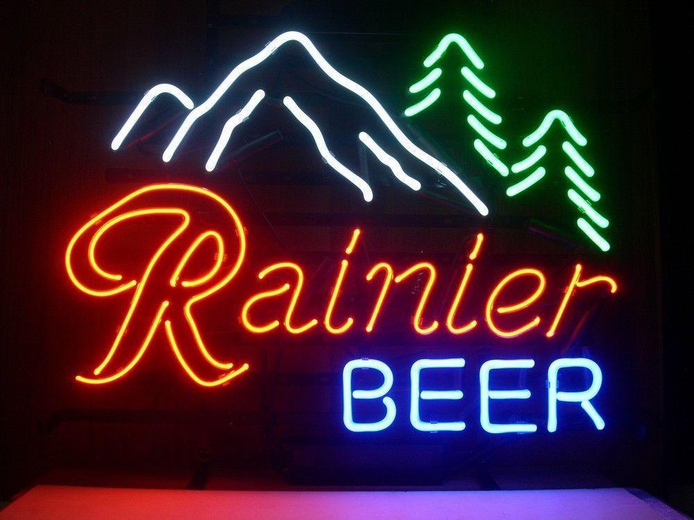 Custom Rainier Beer Neon Sign