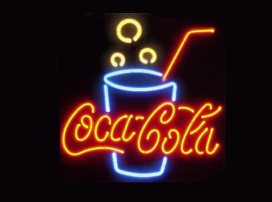 Custom Coca Cola Neon Sign Real Neon Light