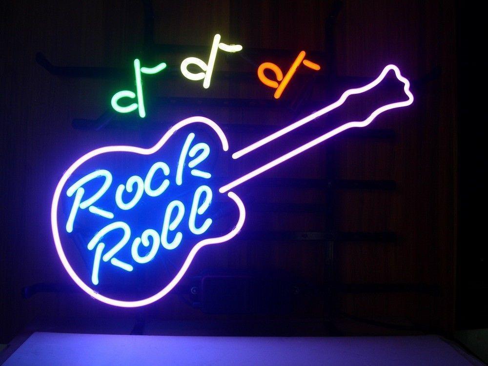 Custom Rock Roll Music Neon Sign