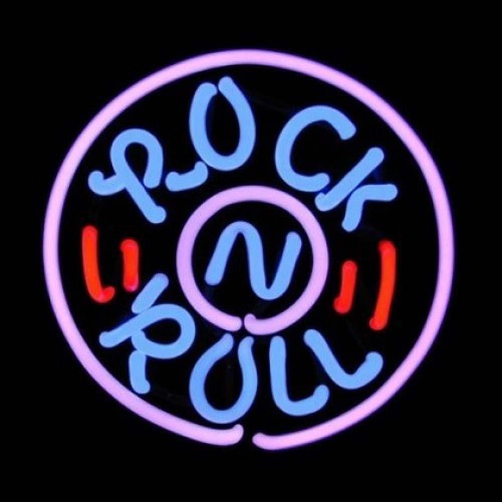 Custom Rock Roll Live Music Neon Sign