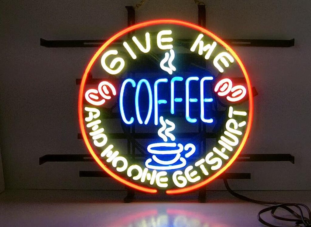 Custom Coffee Neon Sign