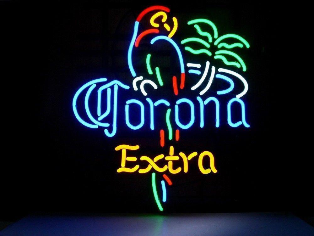 Custom Corona Extra Parrot Neon Sign