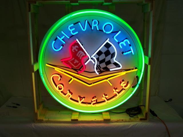 Custom Chevrolet Corvette Neon Sign Tube Neon Light