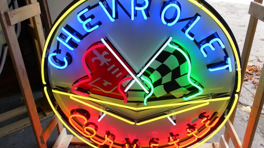 Custom Chevrolet Corvette Neon Sign Tube Neon Light