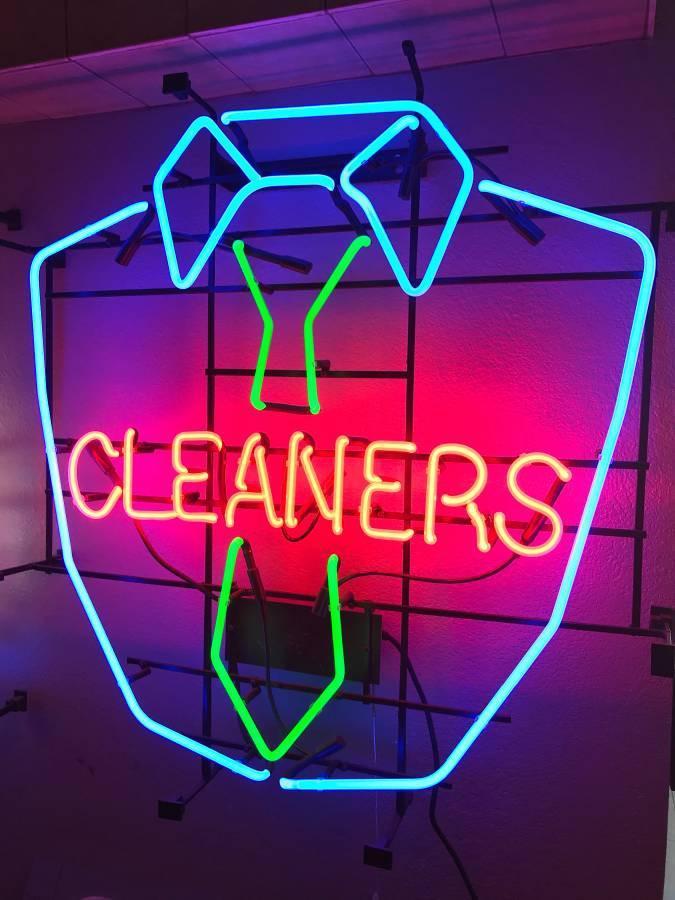 Custom Cleaners Neon Sign Tube Neon Light