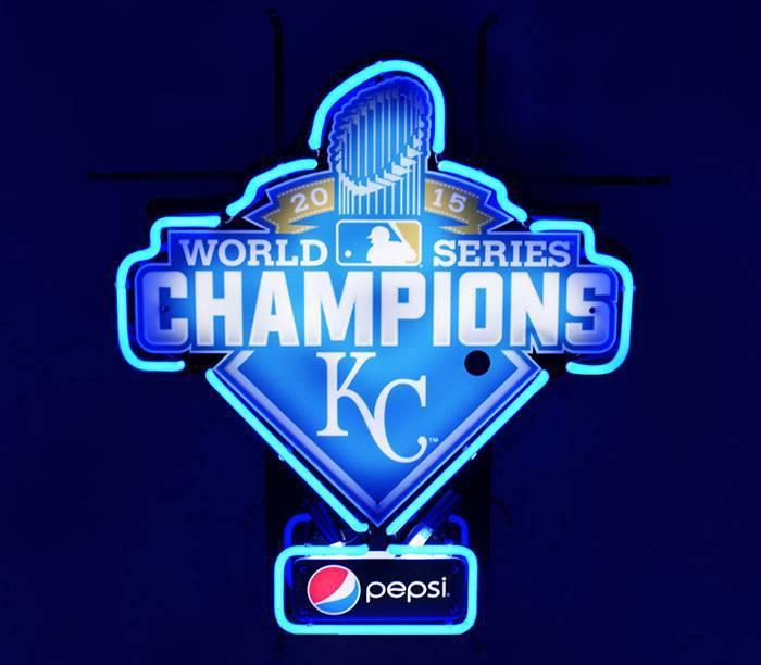 Custom Pepsi MLB world Series Champions KC Neon Sign Tube Neon Light