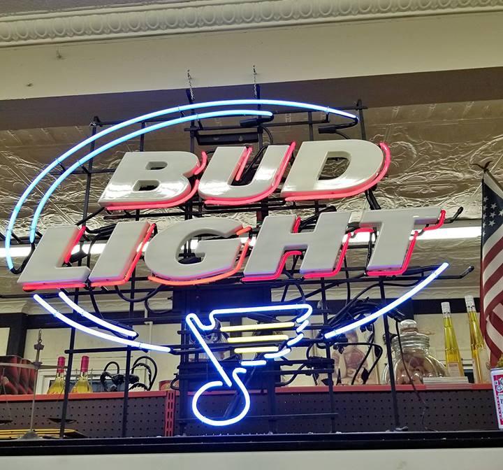 Custom Bud Light St.Louis Blues NHL Sports Neon Sign Tube Neon Light Tube Neon Light