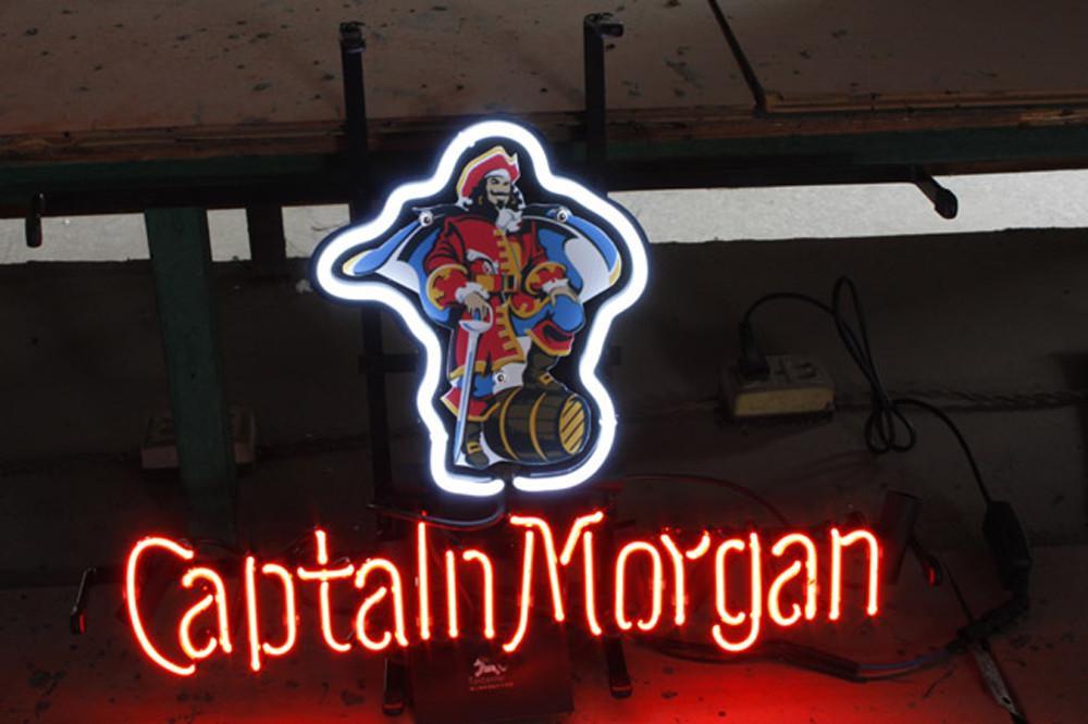 Custom Captain Morgan Neon Sign