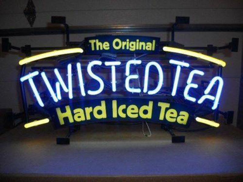 Custom Twisted Tea The Original Hard Iced Tea Neon Sign Real Neon Light