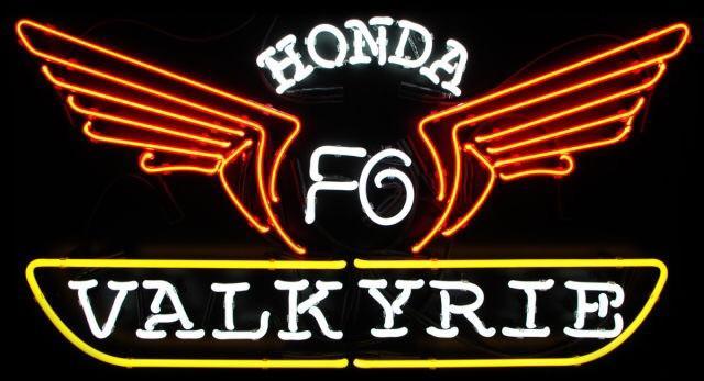 Custom Honda Valkyrie Neon Sign Real Neon Light