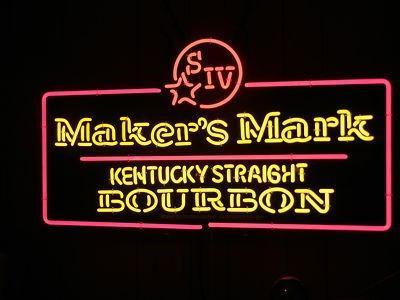 Custom Makers Mark whiskey Neon Sign Real Neon Light