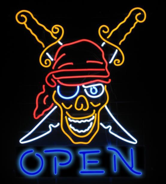 Custom Tattoo Open Neon