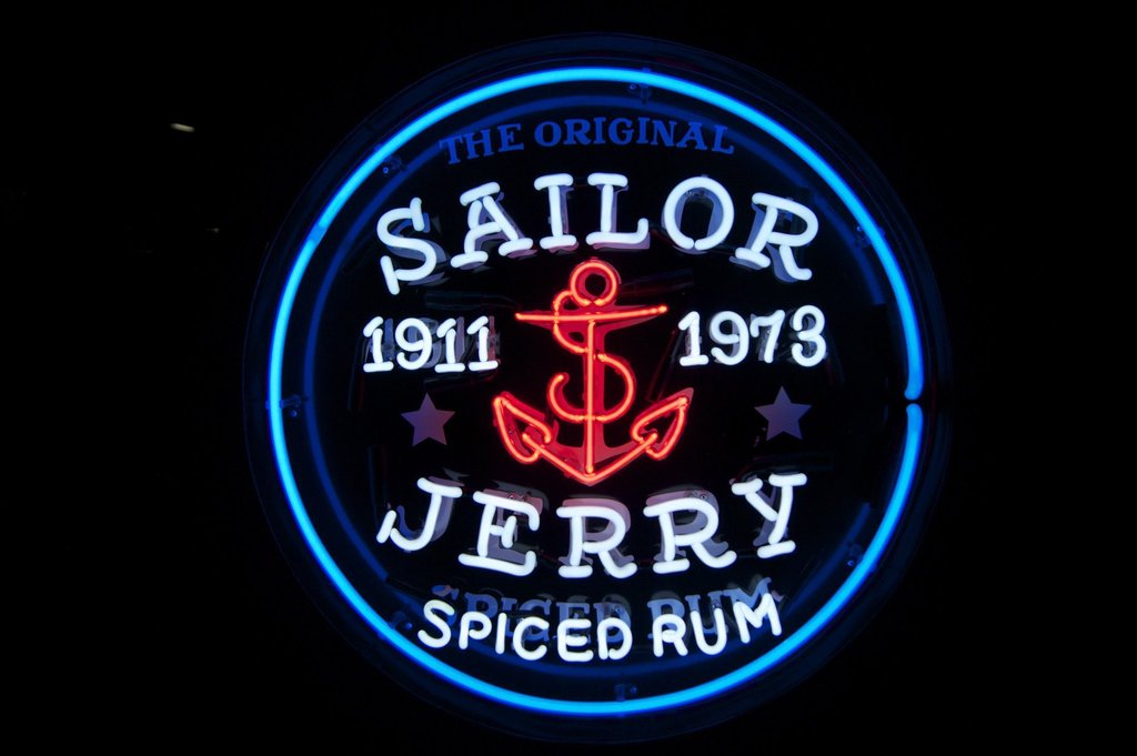 Custom Tattoo Sailor Jerry Neon Sign Real Neon Light Z1258