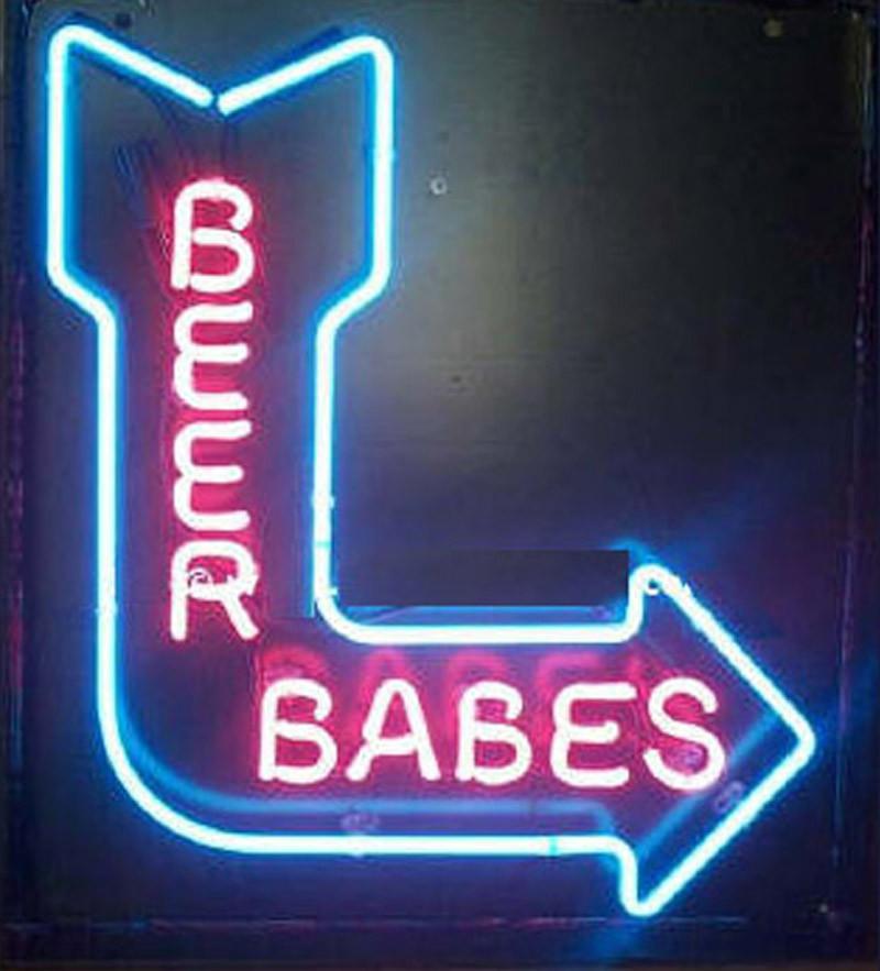 Custom Beer Babes Neon Sign