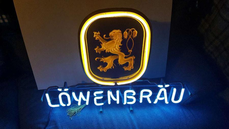 Custom Lowenbrau Neon Sign Real Neon Light Z1290