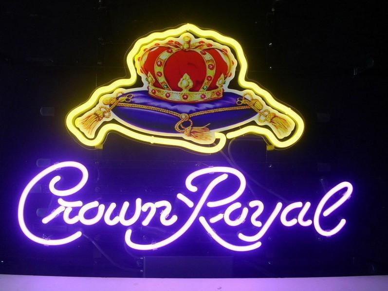 Custom Crown Royal Neon Sign