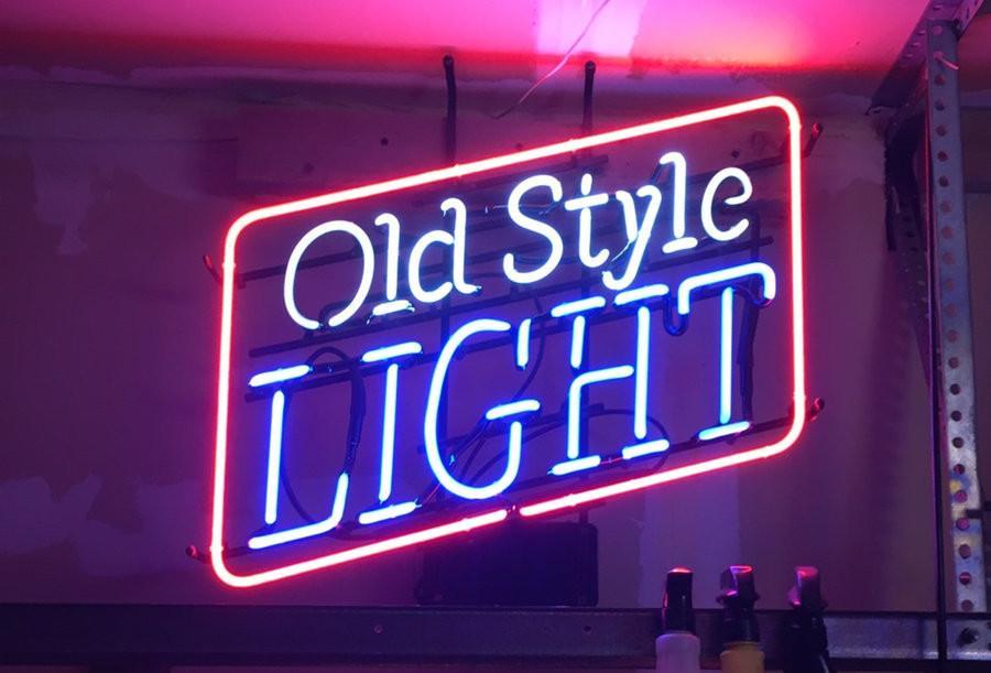 Custom Old Style Light Beer Neon Sign Real Neon Light Z1326