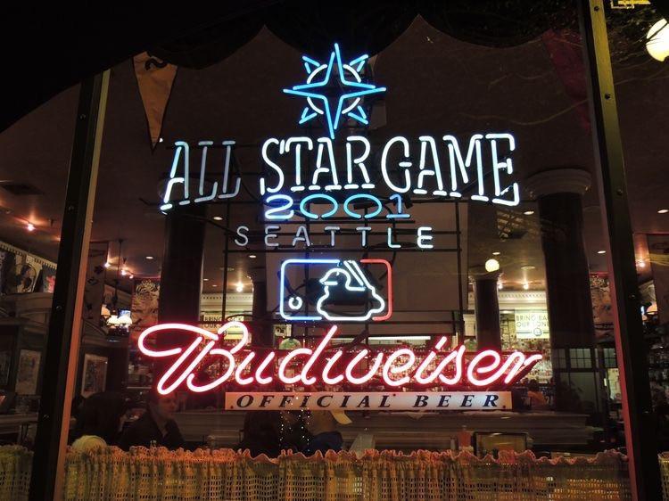 Custom budweiser All Star Game Seattle Mariners Neon Sign MLB Teams Light