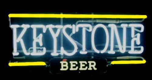 Custom Keystone Light Neon Sign Tube Neon Light