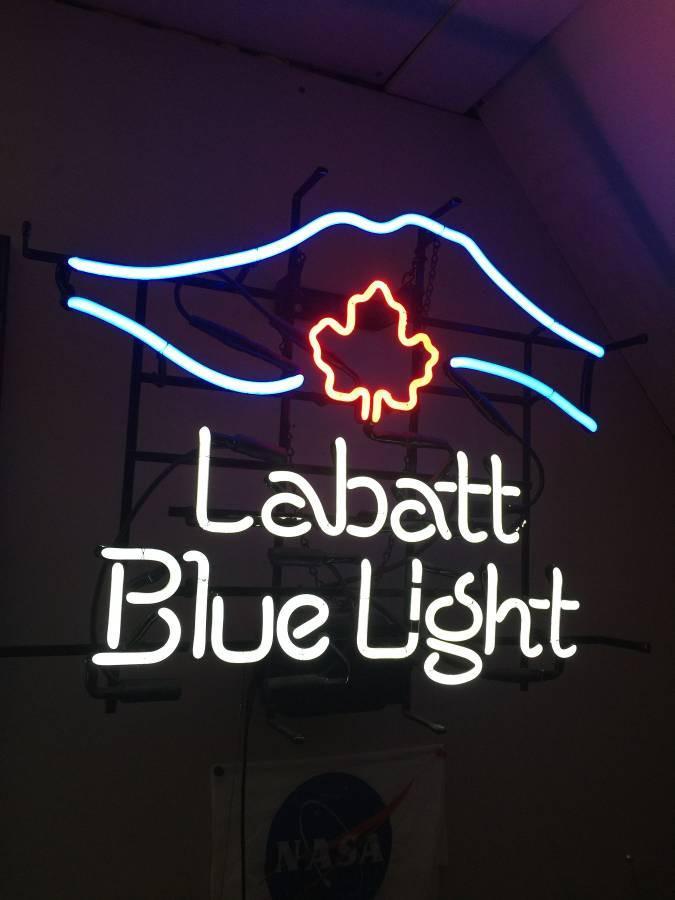 Custom Labatt Blue Light Neon Sign Tube Neon Light