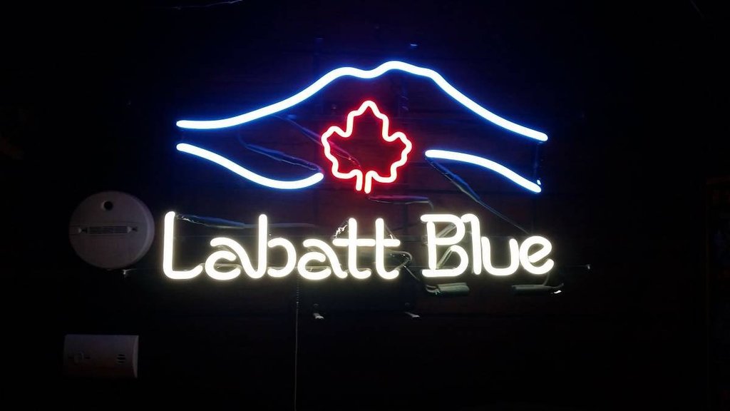 Custom Labatt Blue Light Neon Sign Tube Neon Light