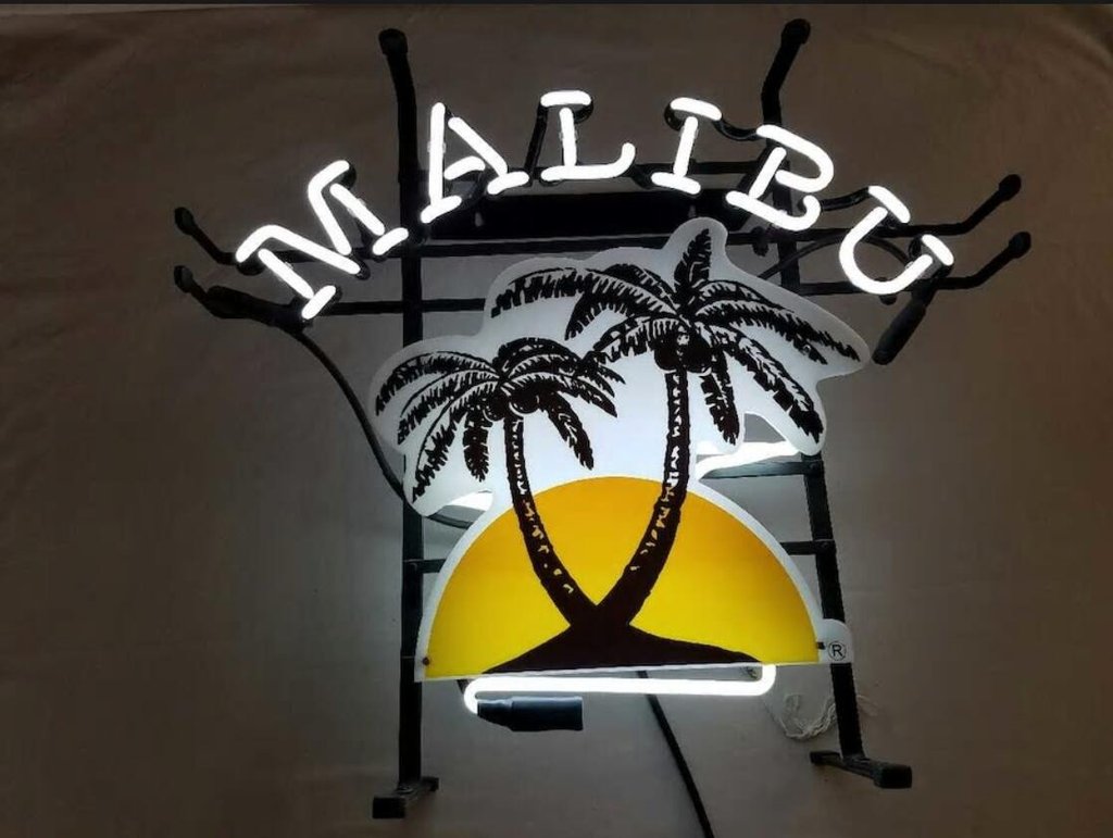 Custom Malibu Neon Sign Tube Neon Light