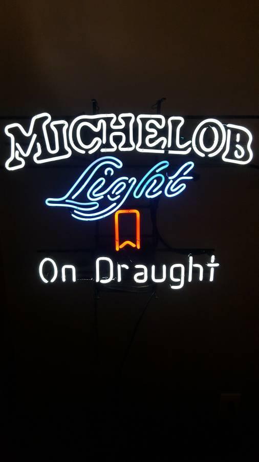 Custom Michelob Light Neon Sign Tube Neon Light