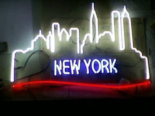 Custom New York City Neon Sign Tube Neon Light
