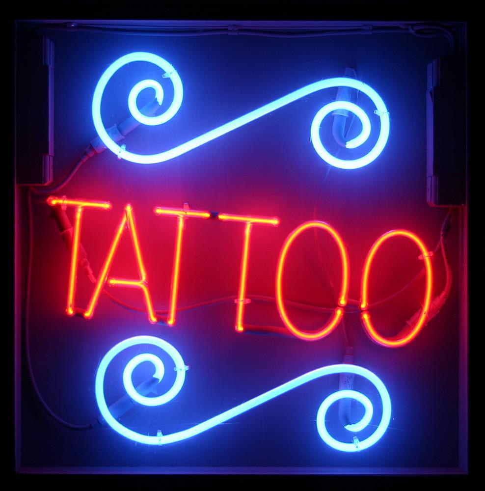 Custom Tattoo Neon Sign