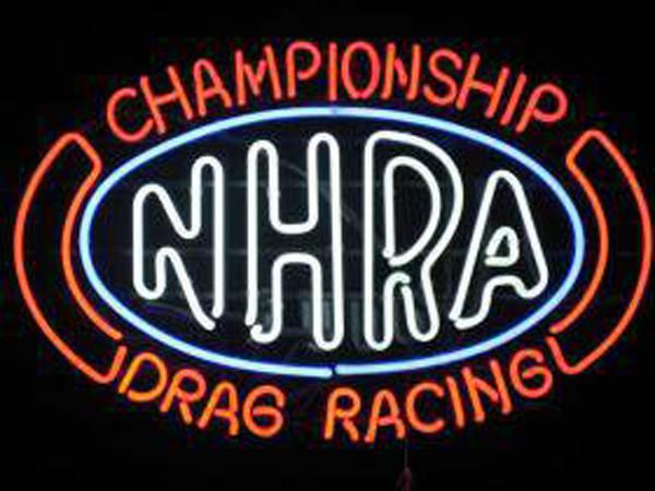 Custom NHRA Championship Oval Hot Rod Garage Neon Sign Tube Neon Light
