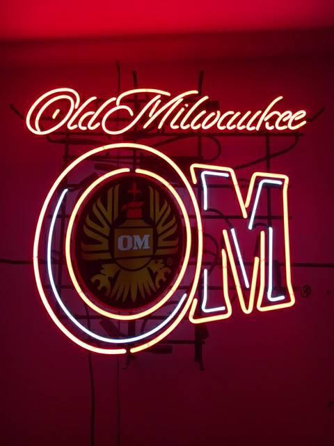 Custom Old Milwaukee Beer Neon Sign Tube Neon Light
