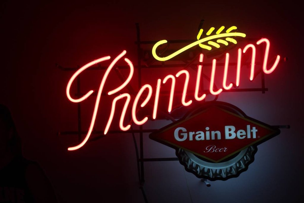 Custom Premium Grain Belt Beer Neon Sign Tube Neon Light