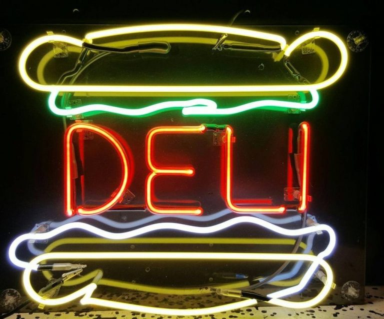Custom Sandwich Deli Neon Sign Tube Neon Light Custom Neon Signs