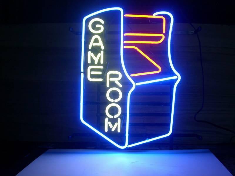 Custom Game Room Retro Neon Sign