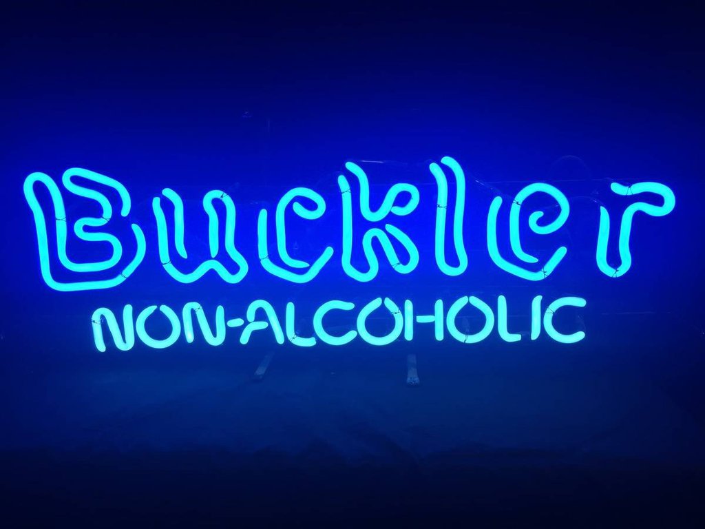 Custom Vintage Buckler Non Alcoholic Neon Sign Tube Neon Light