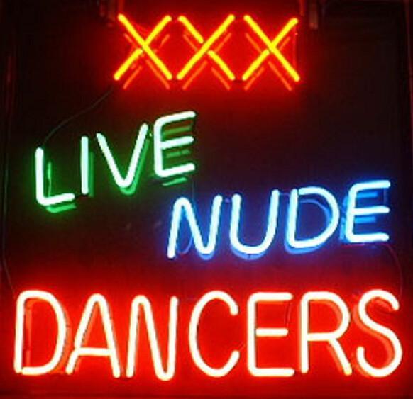 Custom Live Nudes Dancers Neon Sign