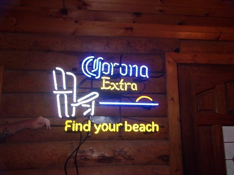 Custom Corona Find Your Beach Neon Sign Real Neon Light