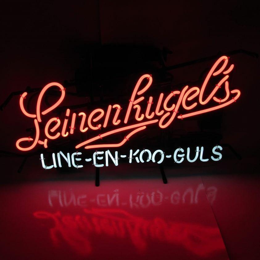 Custom Leinenkugel Line En Koo Guls Neon Sign Real Neon Light